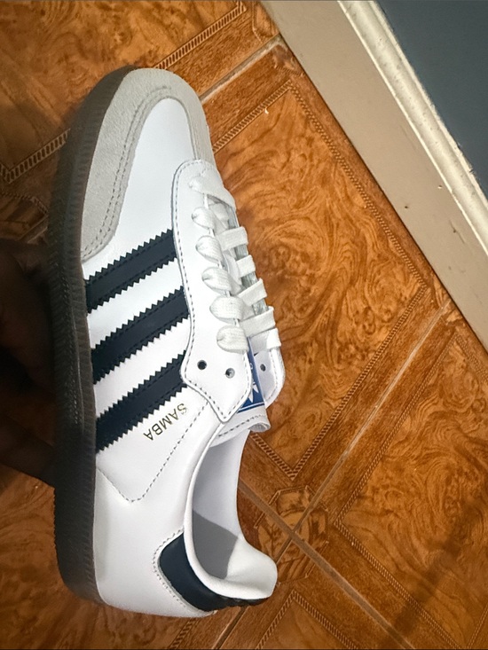 adidas Shoes - White and Black Samba-Style Women’s Sneaker